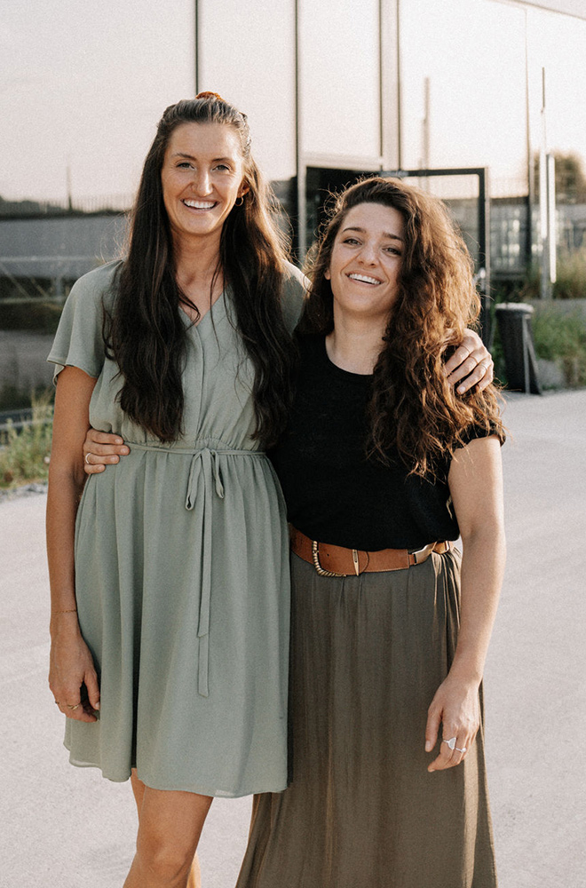 Hannah Gratzer und Christina Katefidis, Gründerduo von Memoirs – Lebensgeschichte